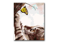 Load image into Gallery viewer, Cat And A Butterfly
