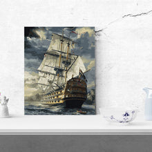 Load image into Gallery viewer, Ship at Stormy Sea
