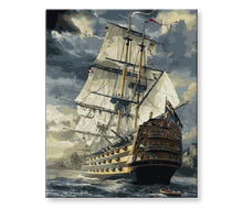 Load image into Gallery viewer, Ship at Stormy Sea
