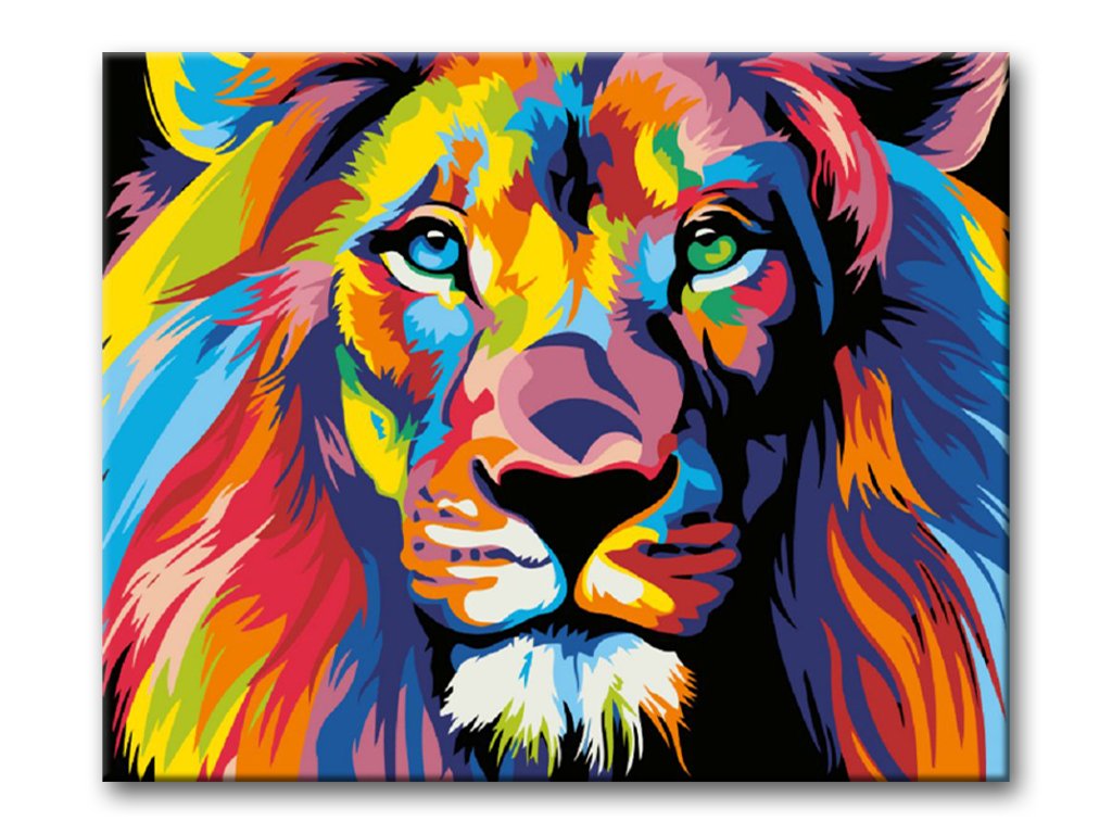 Colorfull Lion